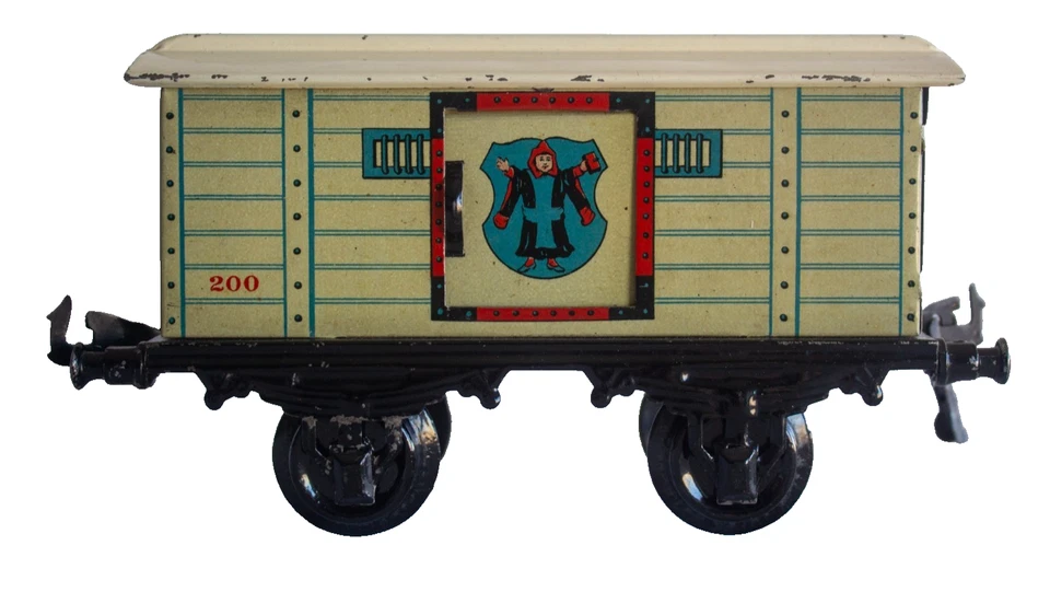 1910-1915 Bing 1-gauge Brewery Beer Freight Wagon Tin Lithographed - Image 3 of 3