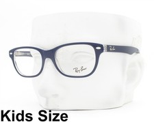 Ray-Ban Eyeglasses Glasses RB 1555 3853 Shiny Dark Blue on Clear 48mm with Case