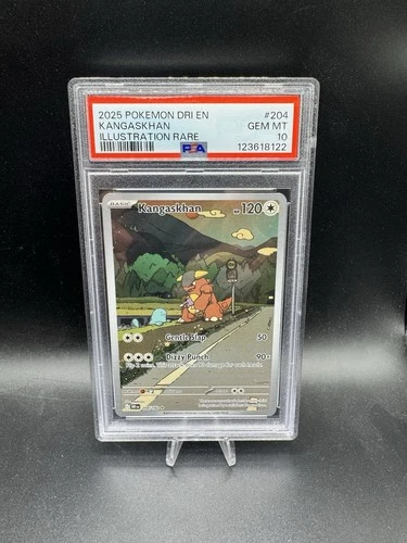 Kangaskhan 204/182 PSA 10 Illustration Rare Destined Rivals Pokemon Card