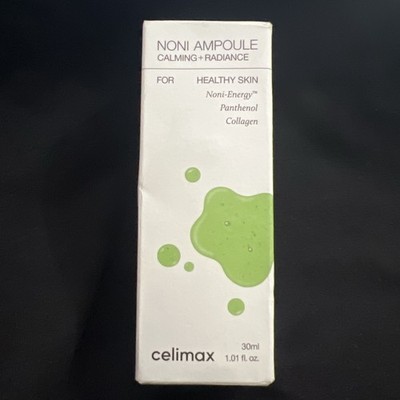 celimax Noni Energy Ampoule 30ml Calming + Radiance ex 9/27 FREE SHIPPING NEW 