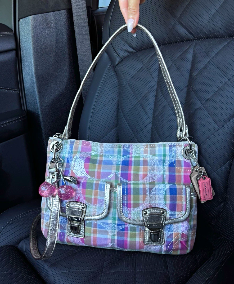 バッグ Coach Signature Madras check ShoulderBag coach madras products for sale | eBay