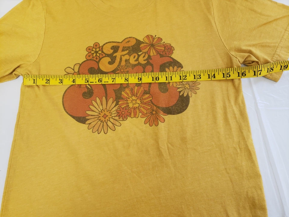 espíritu libre I! Camiseta naranja unisex talla L Foto 4 de 4