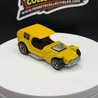 Vintage Hot Wheels Redline Ice T  Yellow W/ Yellow Top - Very Good Condition