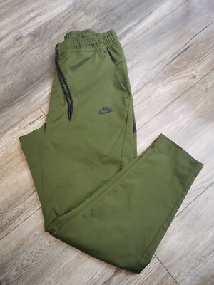 NIKE TECH PACK CARGO WOVEN UTILITY PANTS SIZE M (DR9101 326) OLIVE