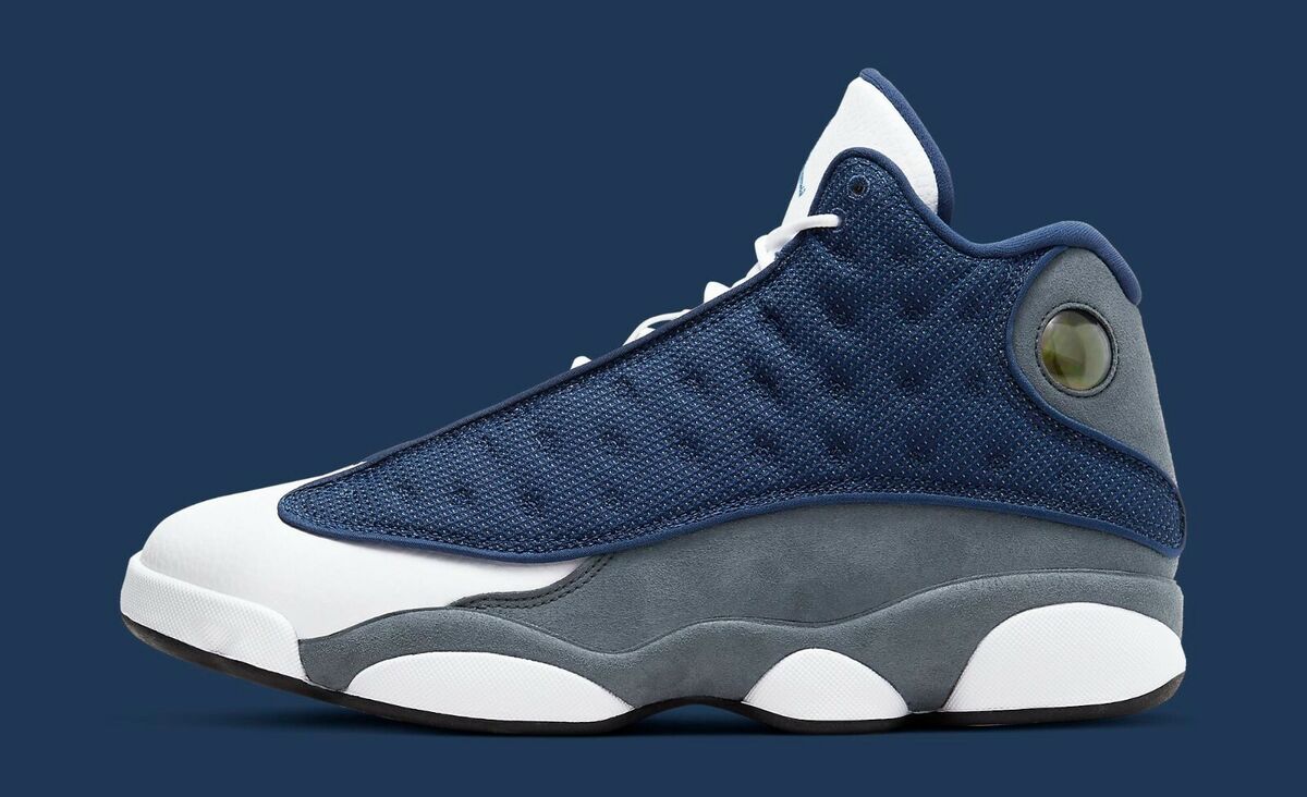 Nike Air Jordan XIII 13 Flint size 9.5. Grey Retro Navy Nike Air Jordan XIII 13 Flint size 9.5. Grey Retro Navy