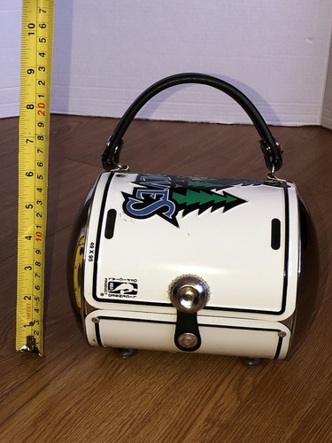 Little Earth Retro Minnesota Timberwolves NBA License Plate Metal Purse Handbag - Picture 15 of 17