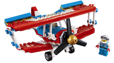 LEGO Creator 3in1 Daredevil Stunt Plane 31076 Building Kit (200