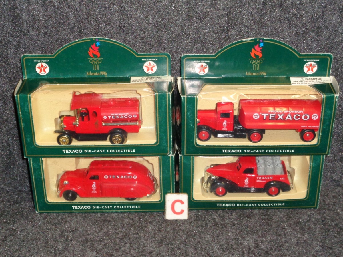 TEXACO LLEDO 1996 ATLANTA OLYMPIC GAMES COMPLETE SET 4 COLLECTIBLE