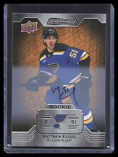 2023-24 Upper Deck Engrained #135 Matthew Kessel Autographs