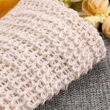1-10x Soap Exfoliating Bags Natural Ramie Foaming Soap Saver Pouch Drawstring AU — image 4