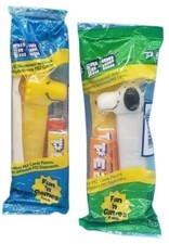 PEZ PEANUTS  SNOOPY AND WOODSTOCK  SET FACTORY PACKAGED NEW