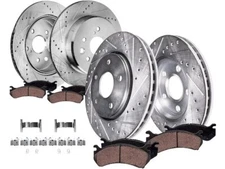 For 2016-2017 Lexus GS200t Brake Pad and Rotor Kit Detroit Axle 41386ZBQP