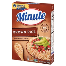 Brown Rice, Instant Brown Rice for Quick Meals, 14-Ounce Box