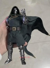 1/12 Green Wired Cape Cloak Robe Clothes For 6" Doctor Doom Action Figure Body
