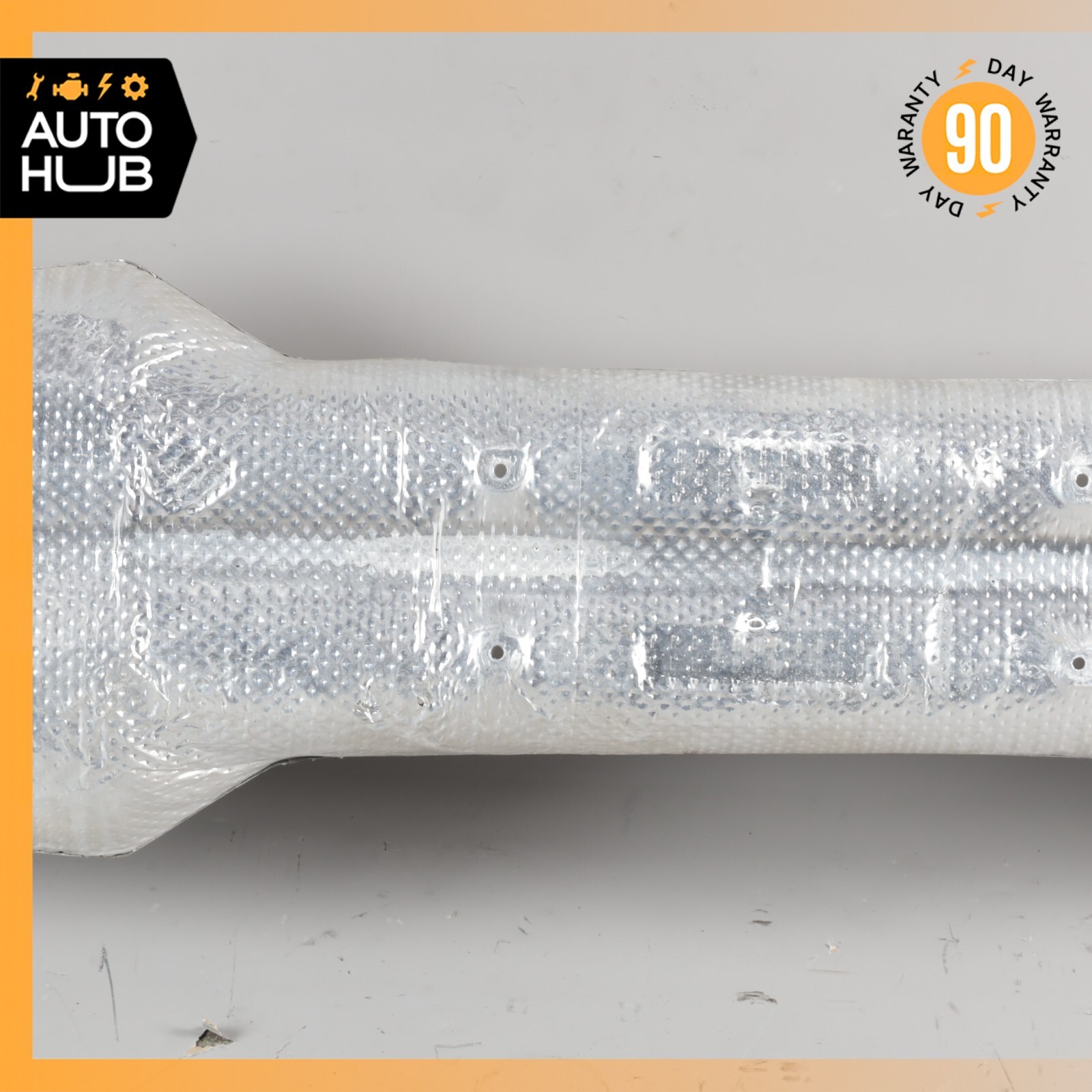 18-23 Aston Martin DB11 4.0L V8 Underbody Exhaust Muffler Heat Shield Panel OEM