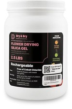 NET 2.5 LBS Color Indicating Premium Silica Gel Flower Drying Desiccant - Flo...