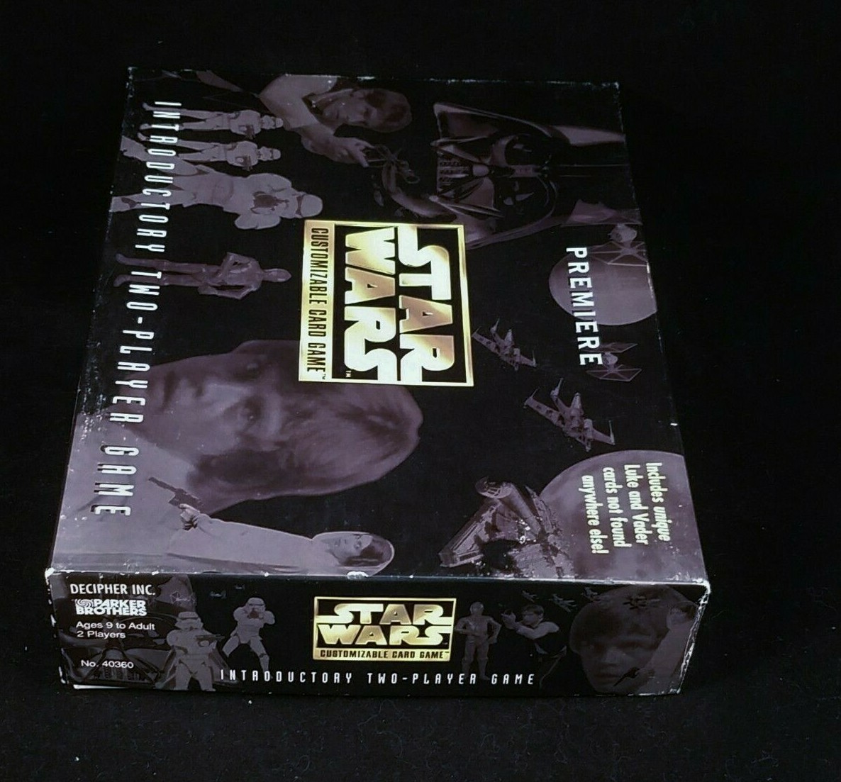 1995 Star Wars Customizable Card Game CCG Introductory Two-Player