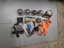 1974 Datsun 620 Lot Of Parts - Center Caps Cigarette Lighter Mirror Books