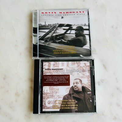 Kevin Mahogany Another Time Another Place + Self Titled CD Lot of 2