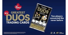 2023-2024 Tim Hortons NHL Greatest Duos Hockey Cards YOU PICK Complete your set!
