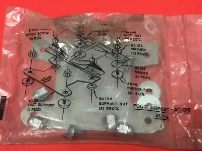 Gast Manufacturing - AC136 AE712 - Foot Support For Pump & Compressors - UNUSED