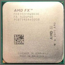 AMD FX-8350 4.0GHz CPU processor 4.2 GHz Turbo 8-core 16M socket AM3 