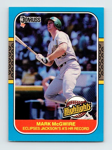 1987 Donruss Highlights #46 Mark McGwire