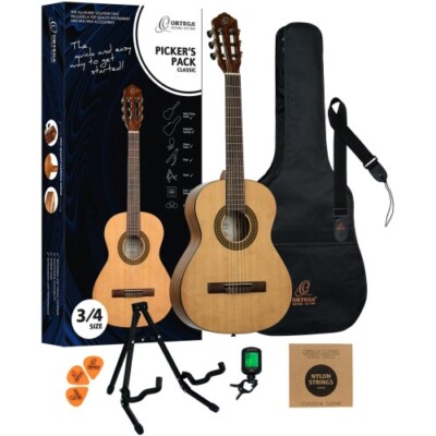 Ortega Guitars RPPC34 Picker´s Pack 3/4 Konzertgitarre | Neu