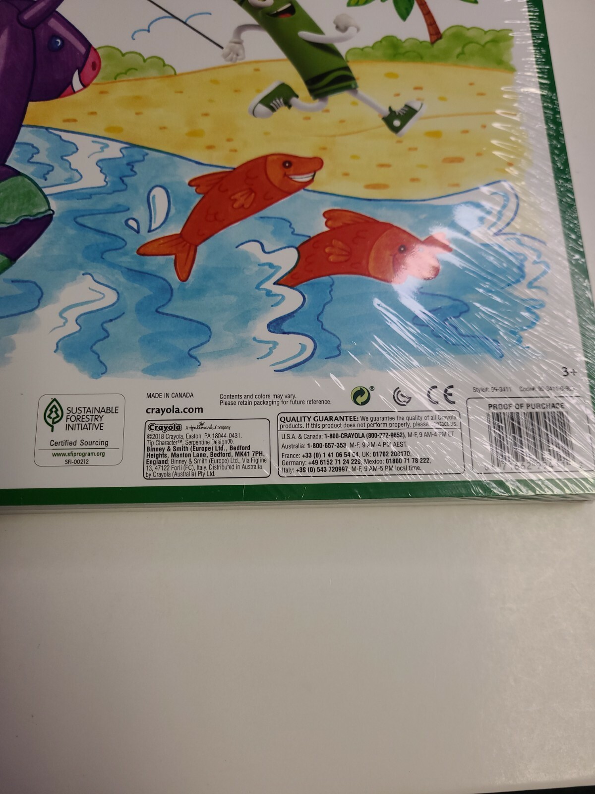 Crayola Marker &amp; Watercolor Pad 16"X12"-25 Sheets, 99-3411