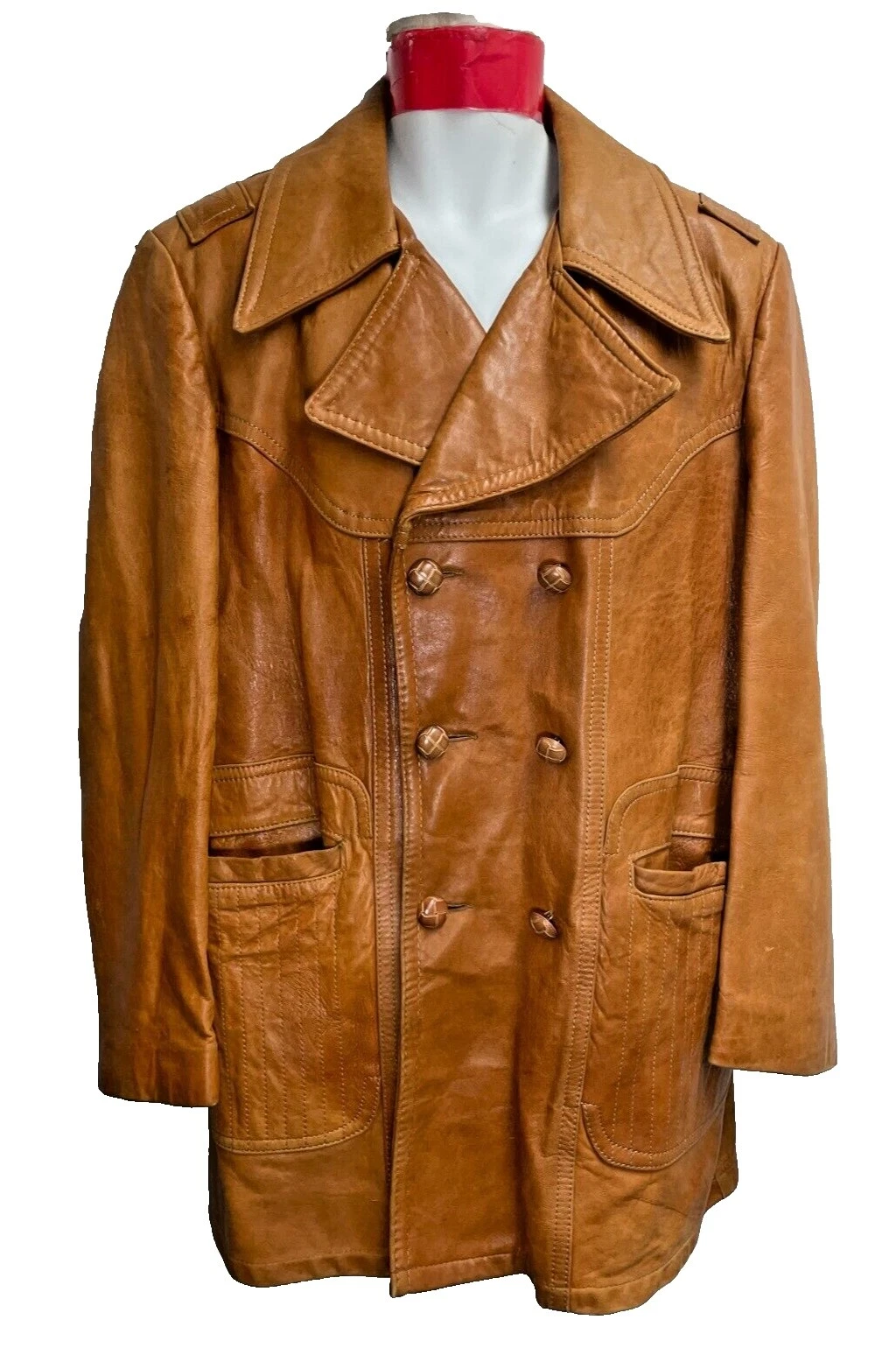 1970s Leather Outerwear Coats & Jackets for Men