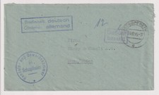 Franz.Zone, Barfreimachung  Schopfheim 20.12.45