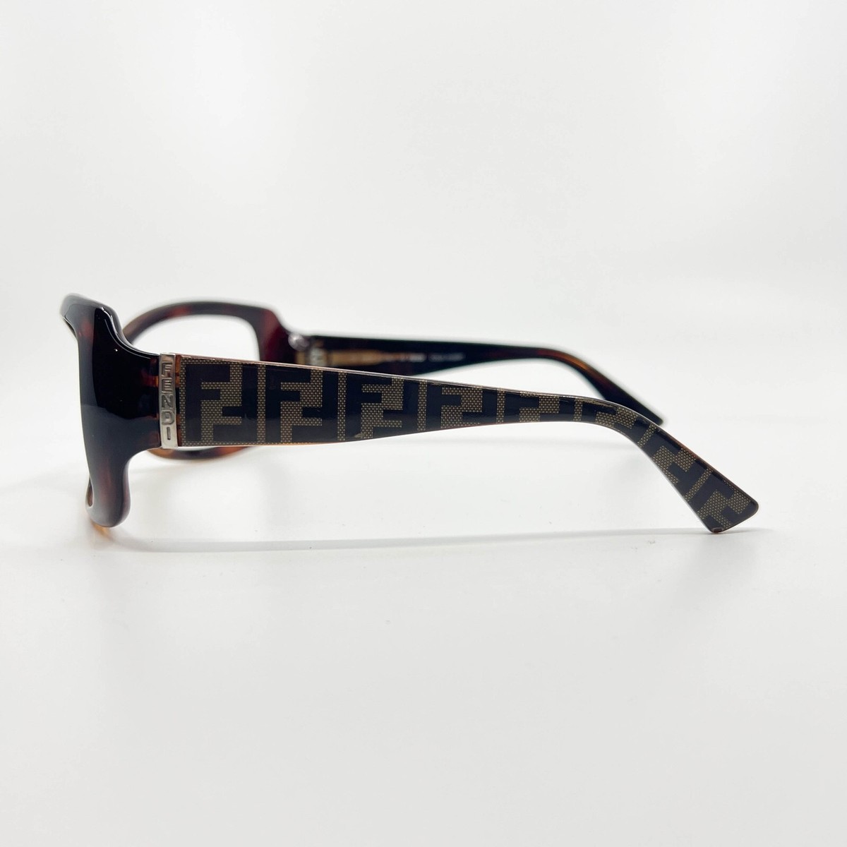 Fendi FS502 238 Sunglasses Frames Brown Wrap 61-16-120 5549 