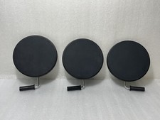 Lot of 3 Alesis Electric 8" Drum Tom Pad With Clamp and L Rod for DM6  DM10