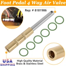US For COATS Tire Changer Foot 4 Way Air Valve Kit Pedal 8181986 181986 81819861