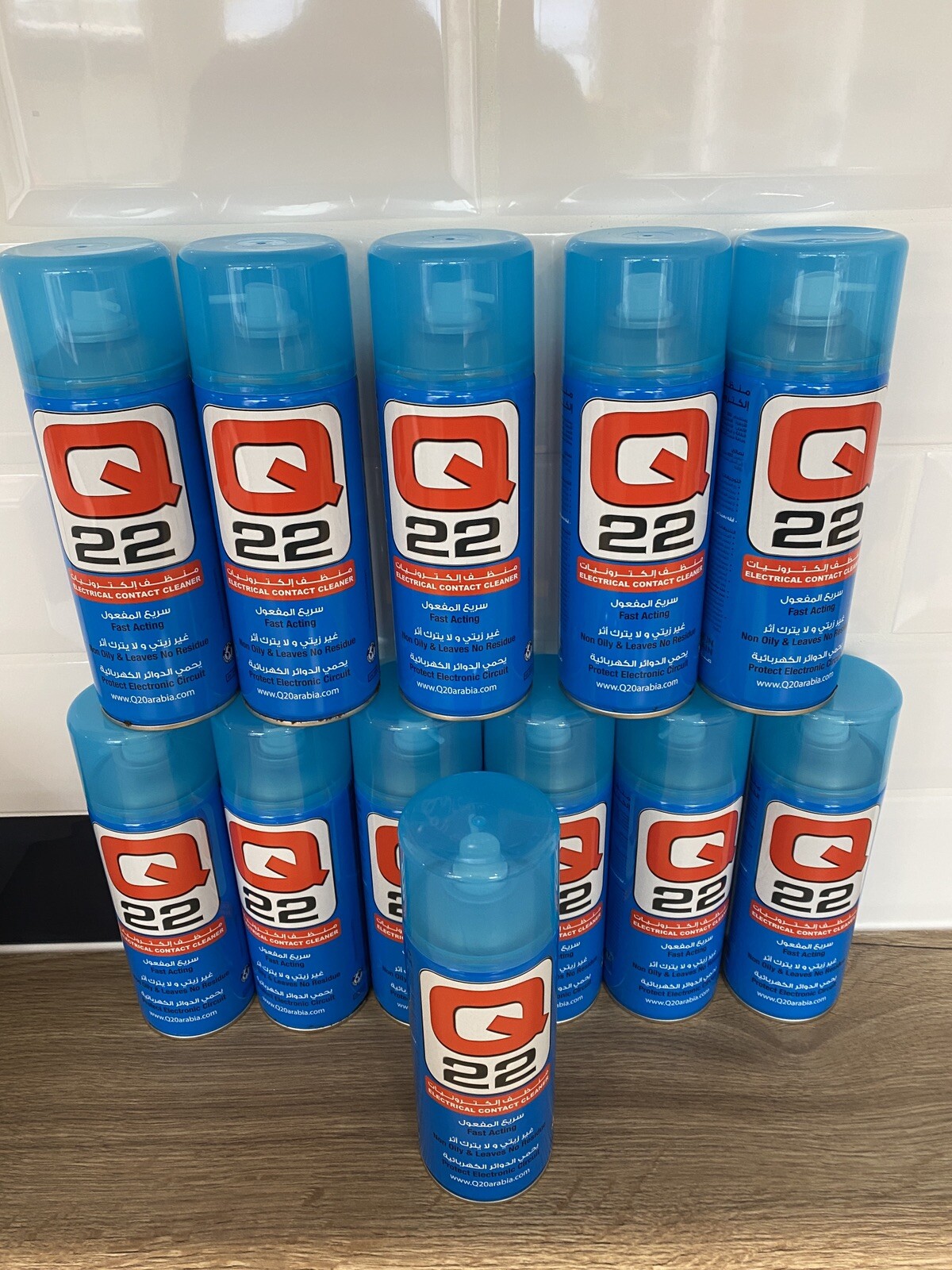 12x Q22 Electrical Circuit Contact Cleaner Spray 400ml DeGreases