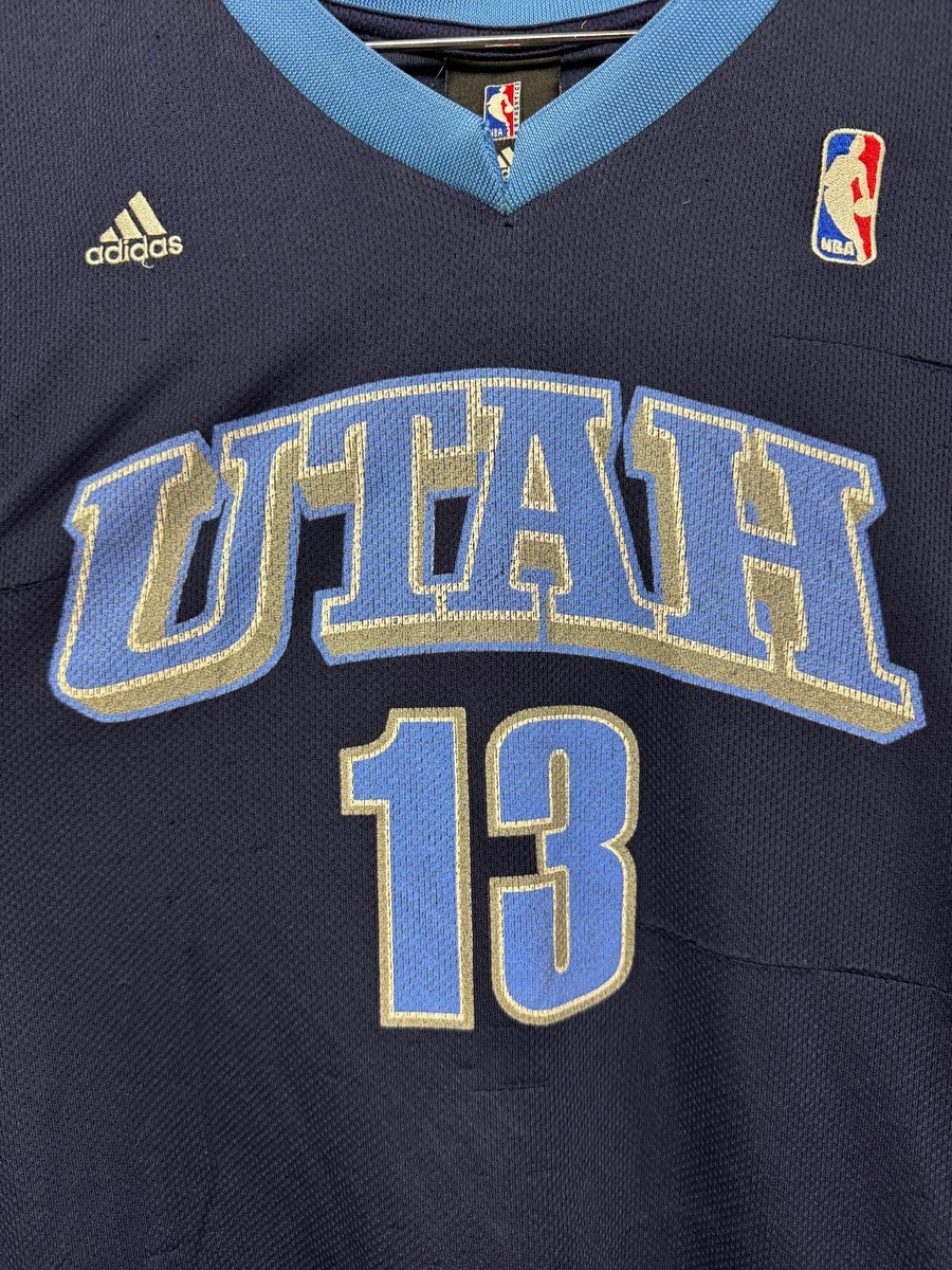 UTAH JAZZ #13 MEHMET OKUR TURKEY USA NBA BASKETBALL JERSEY SHIRT