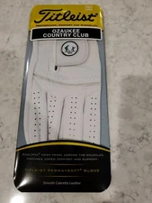 FootJoy Ozaukee CC, WI Perma Soft Men's Right Large Golf Glove (LH Player) - NEW