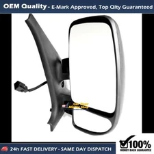 Fits Renault Master 2004 to 2009 Complete Wing Mirror Electric Unit Driver Side