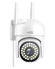 ENSTER 2K Camera Outdoor/Home, 2.4G WiFi PTZ Camera with 3