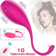 Wearable Vibrator Bullet Egg G-Spot Massager Clit Stimulator Sex Toys For Women