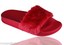 thumbnail 37  - Women's Slip On Size Flat Farrah Rubber Slider Mules Fur Slipper Rihanna Sandals