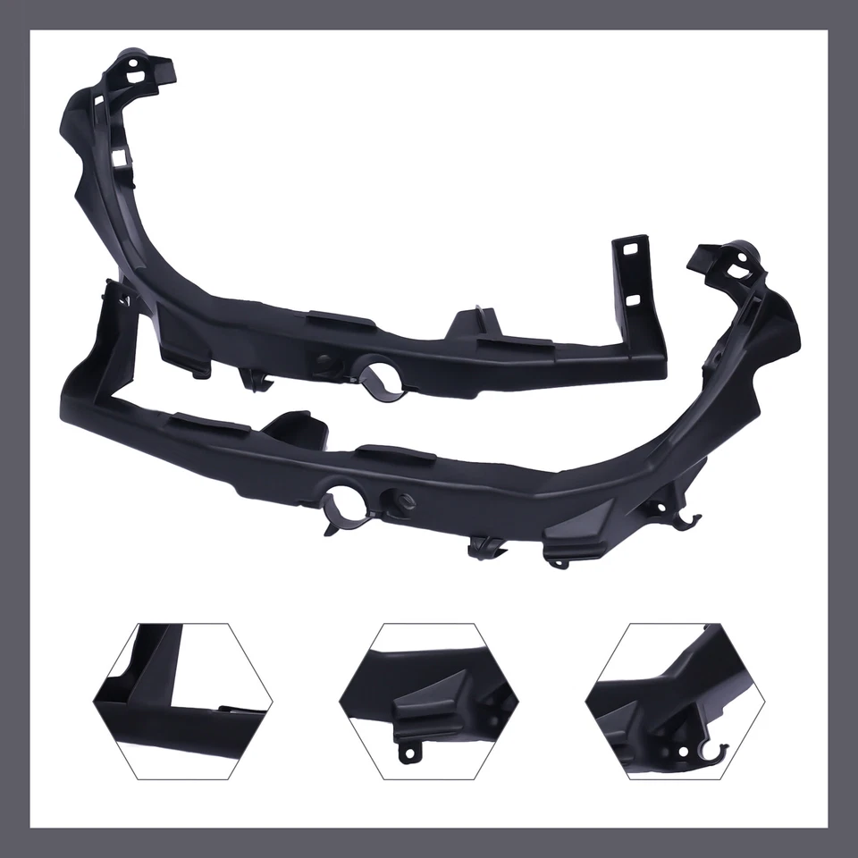 For BMW 328i 335d 335i 4 Door 2009-2012 Headlight Support Bracket Left+Right Foto 3 de 4