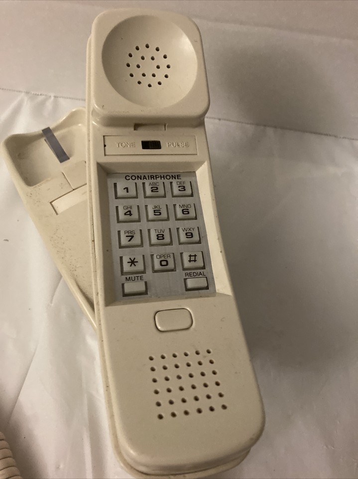 Vintage Conair Phone Corded Telephone Model SW204N Desktop or Wall