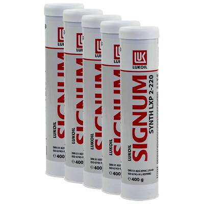 Lithium-Komplexfett Fett Lithium Lukoil 58953086 Signum Synth LXP 2-220 5 X 400g