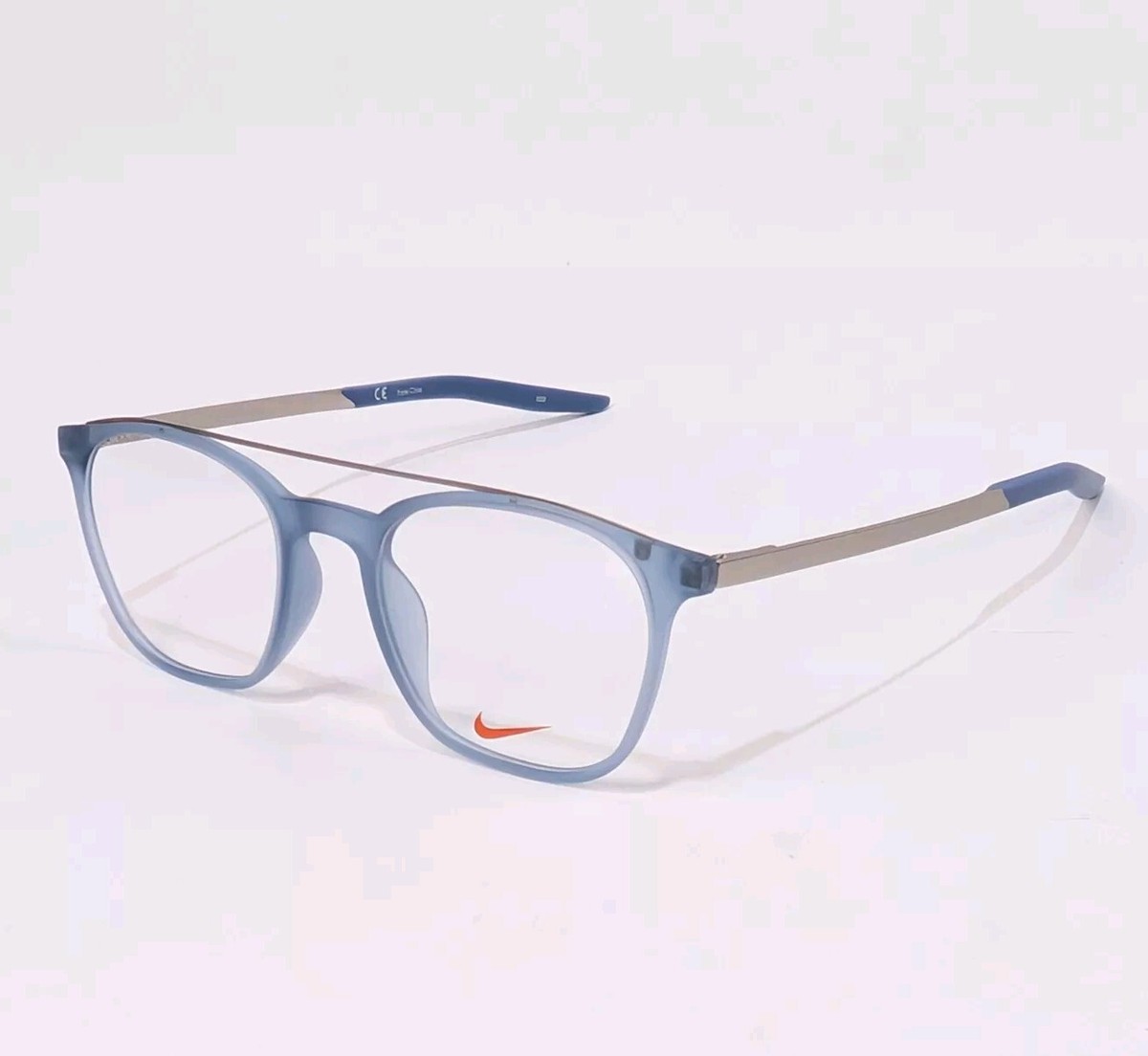 Nike Eyeglasses Frames 7281 401 Matte Ocean Fog 50-20-145 Aviator