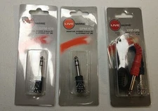 Live Wire Stereo Adapters & Y-Cable