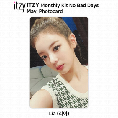ITZY No Bad Days Monthly Kit May Official Photocard & Exclusive