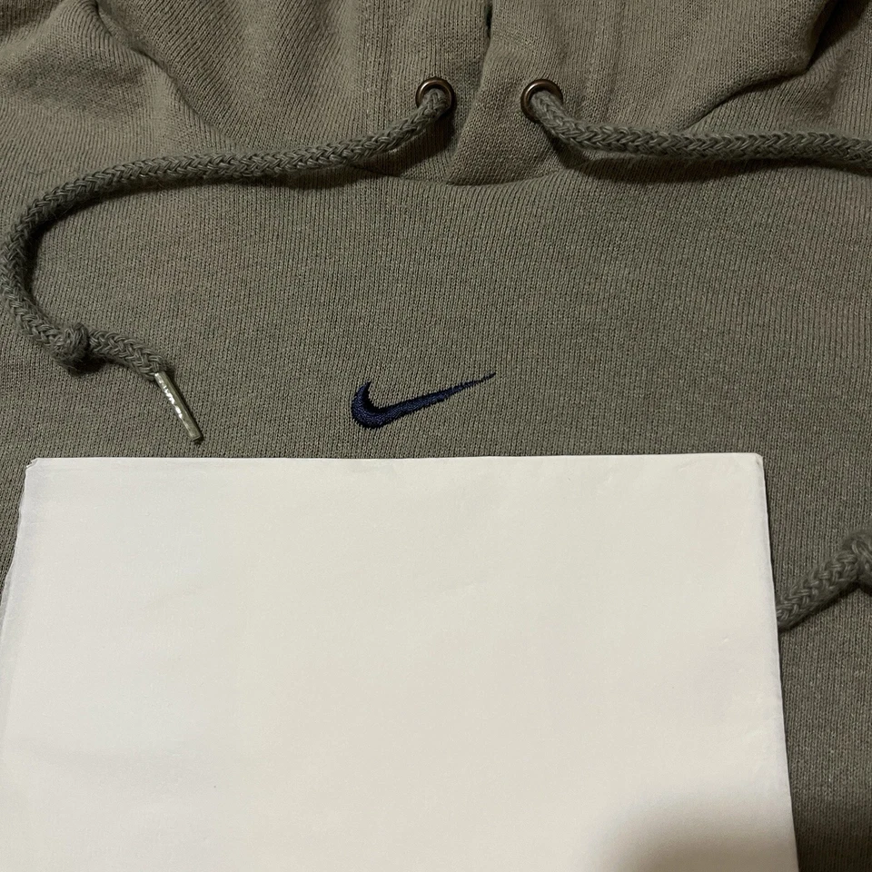 Sudadera con capucha Nike Center Swoosh vintage años 90 té verde jade Travis Scott pistacho Foto 4 de 4