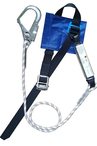 Adult Safety Harness Single Belt Outside Fall Prevention Construction 80-220 lb 