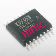1PCS INA2141UA INA2141U Dual,Low Power,G=10,100 INSTRUMENTATION AMPLIFIER SOP16